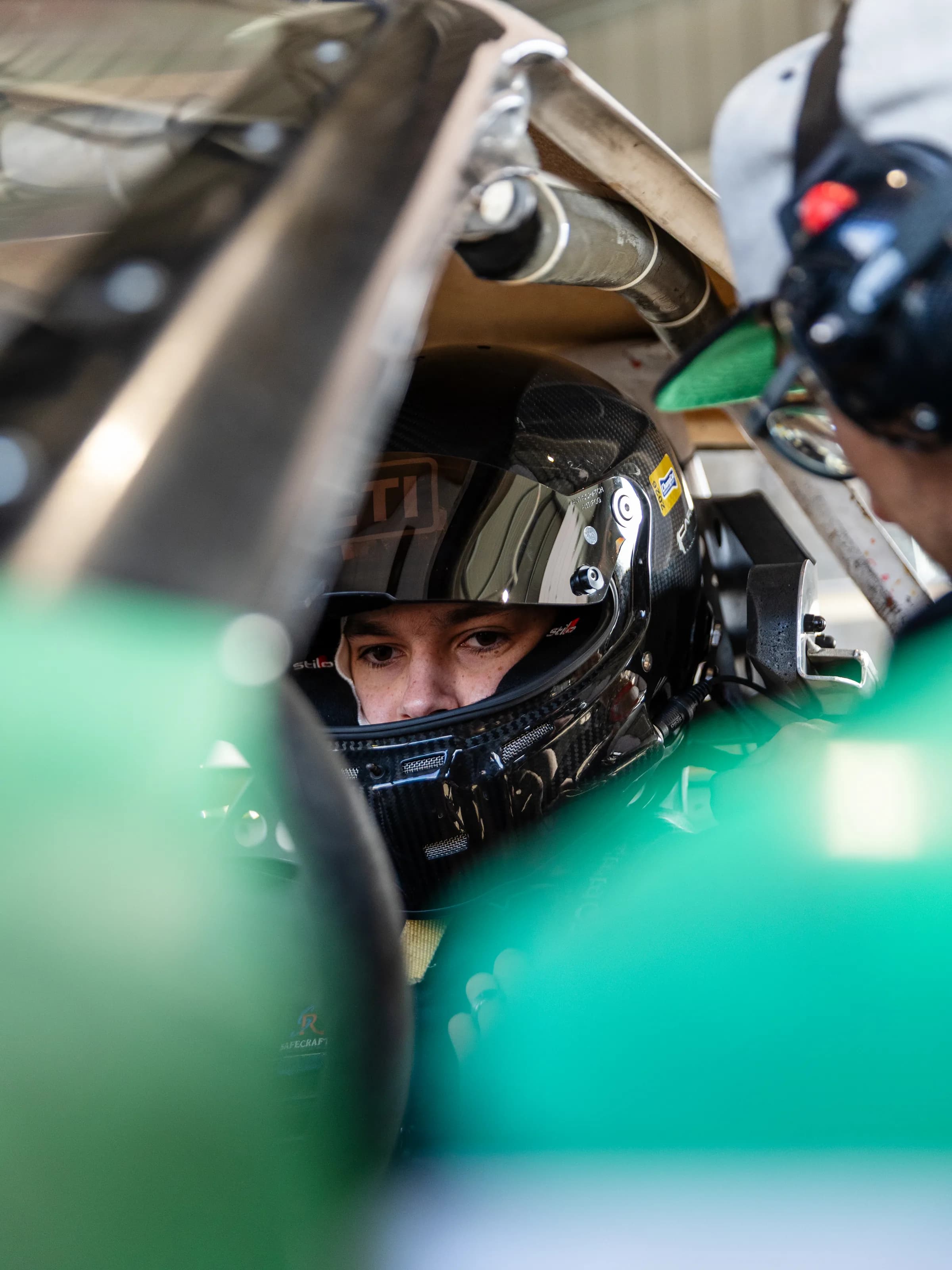 Driver on track during an Arrive and Drive weekend