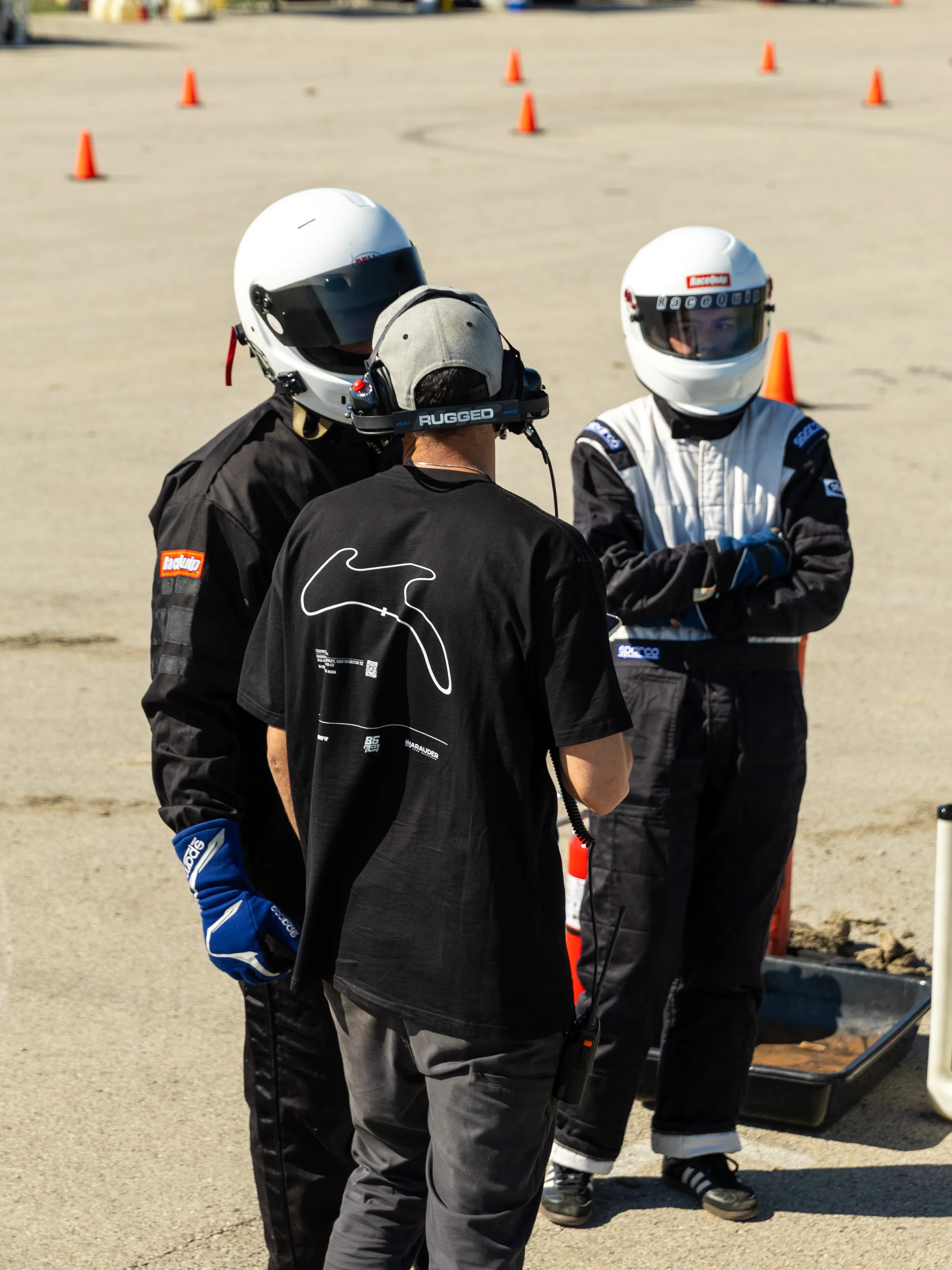 Eighty Six Pieces Racing shirt worn trackside during driver prep